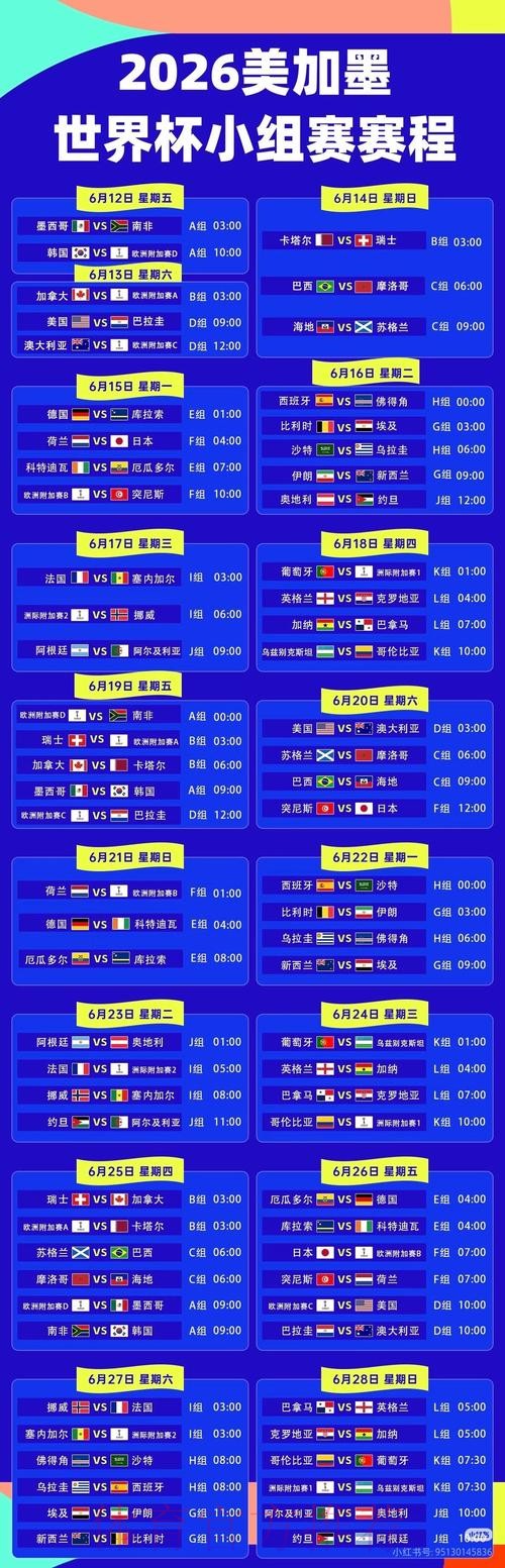 2026世界杯直播今日